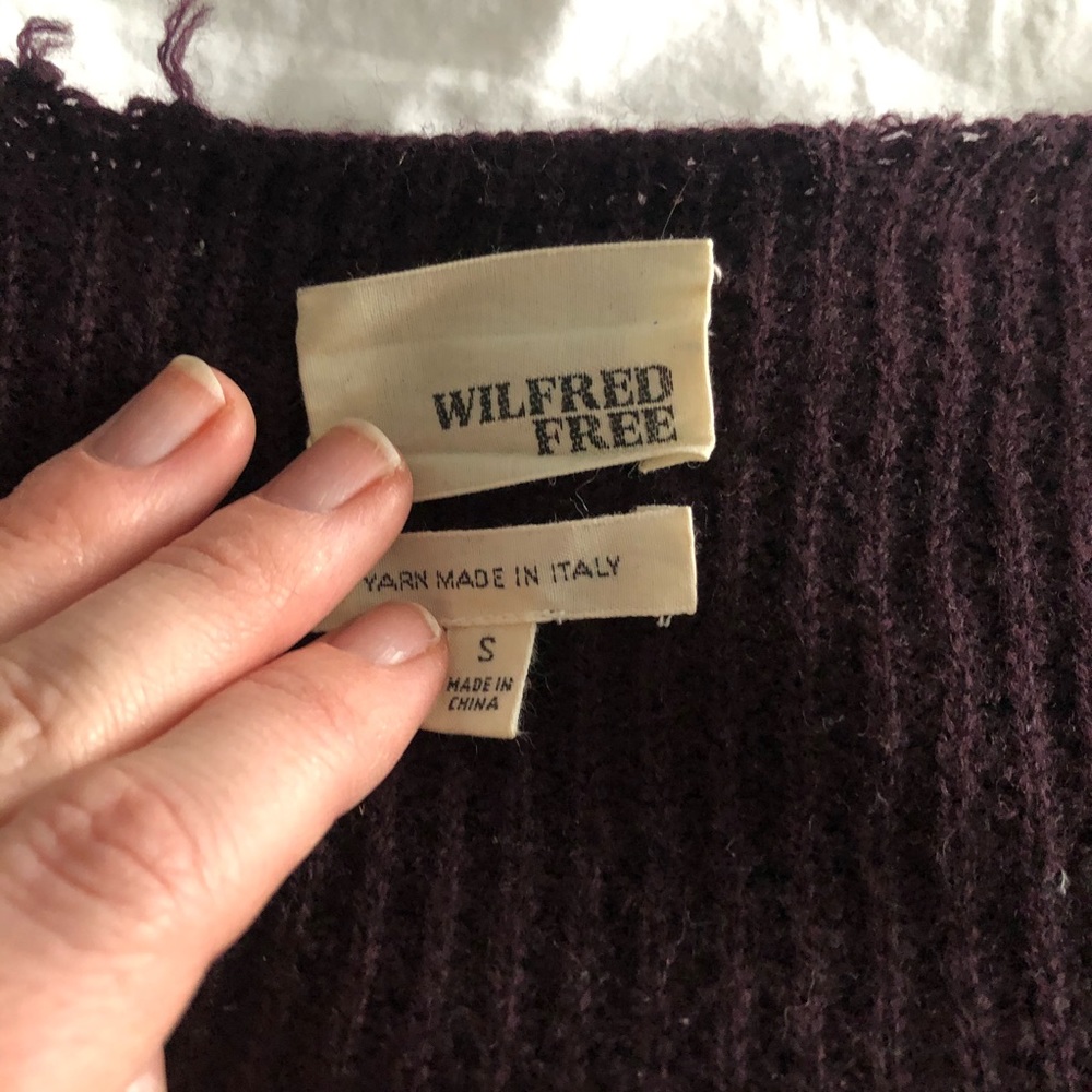✨Wilfred Free Wolter Sweater in plum - Picture 4 of 8